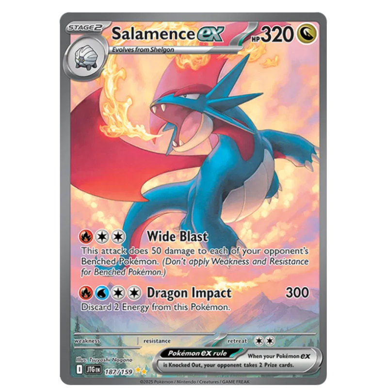 Salamence ex #187/159 | Scarlet & Violet - NM