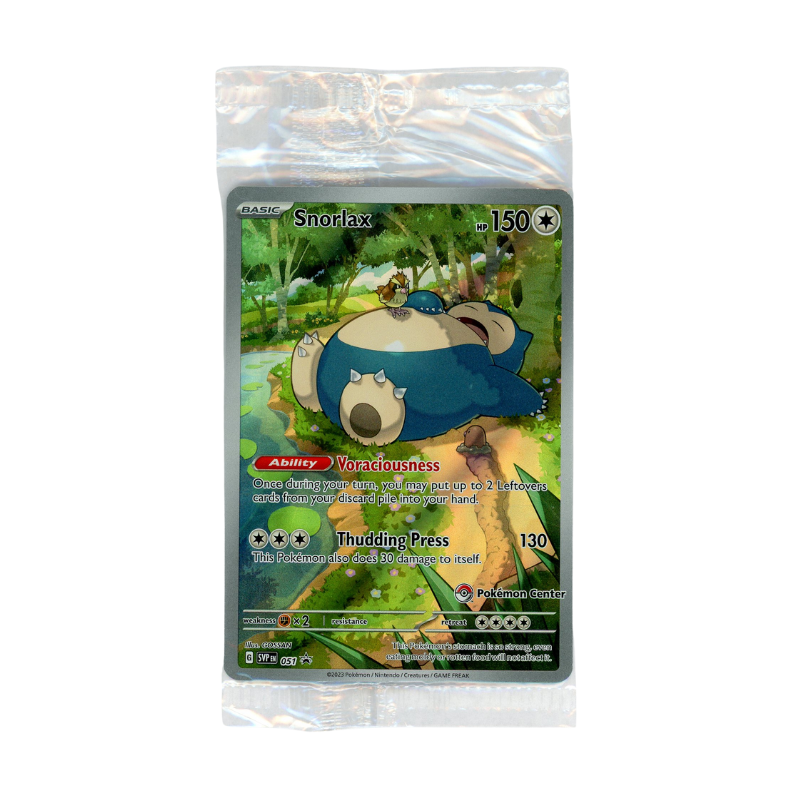 Snorlax #057 Pokémon Center Scarlet & Violet Promo
