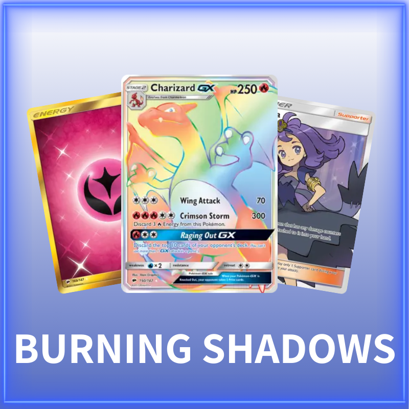 Sun & Moon Burning Shadows (Singles)
