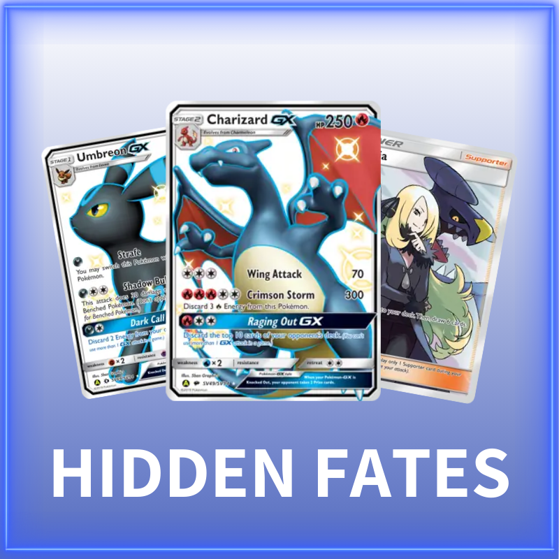 Sun & Moon Hidden Fates (Singles)