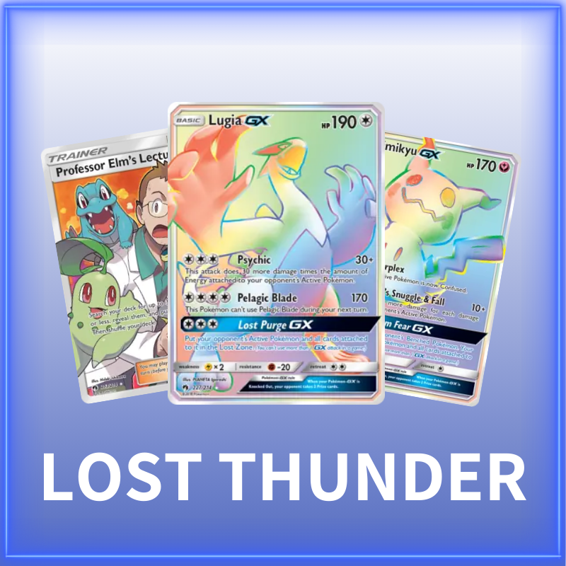 Sun & Moon Lost Thunder (Singles)