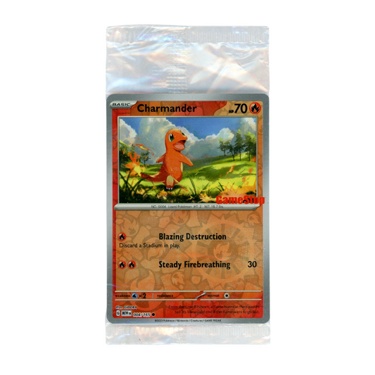 Charmander #004/165 GameStop Scarlet & Violet Promo