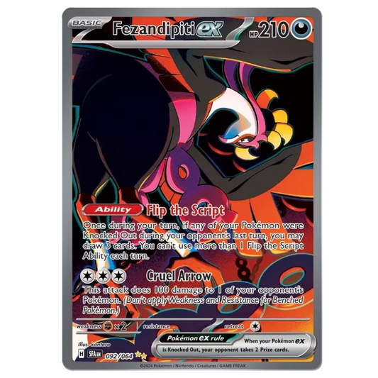 Fezandipiti EX #092/064 | Scarlet & Violet - NM