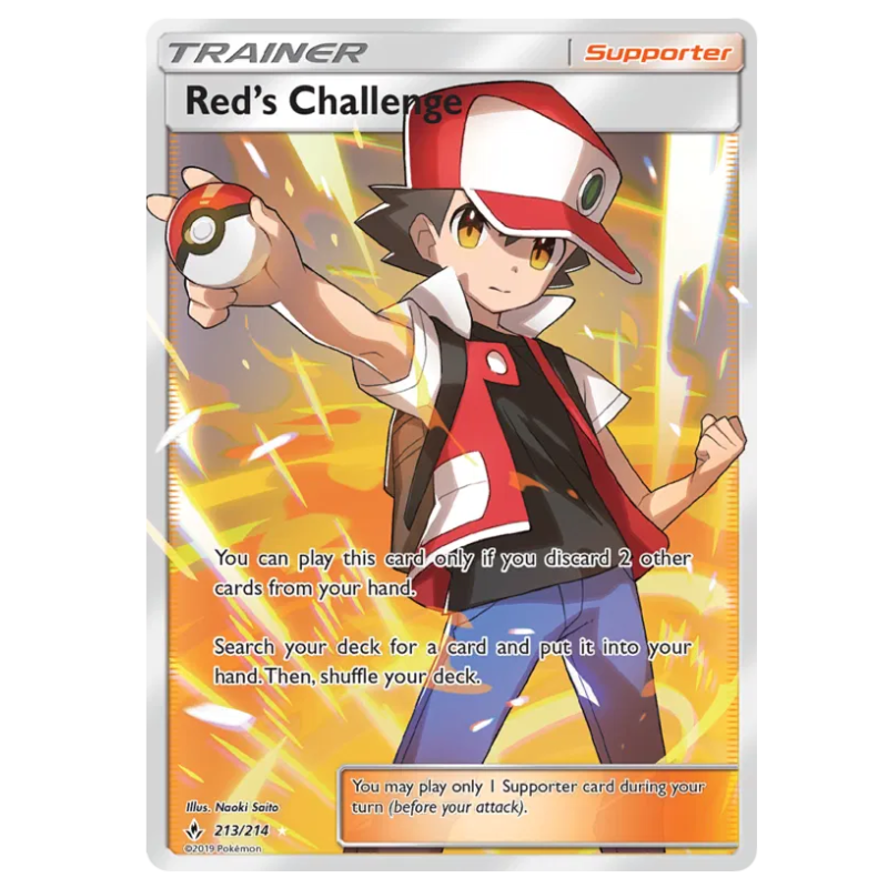 Red's Challenge #213/214 | Sun & Moon - NM