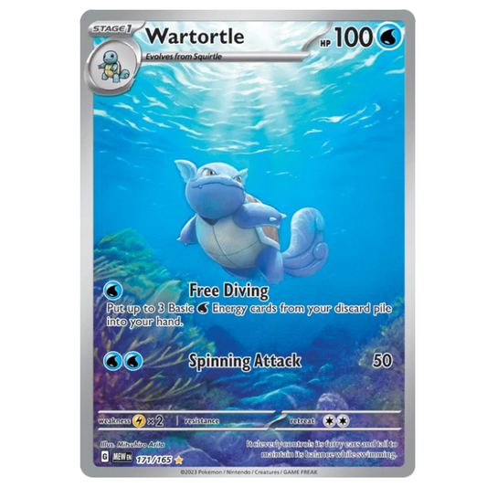 Wartortle #171/165 | Scarlet & Violet - NM